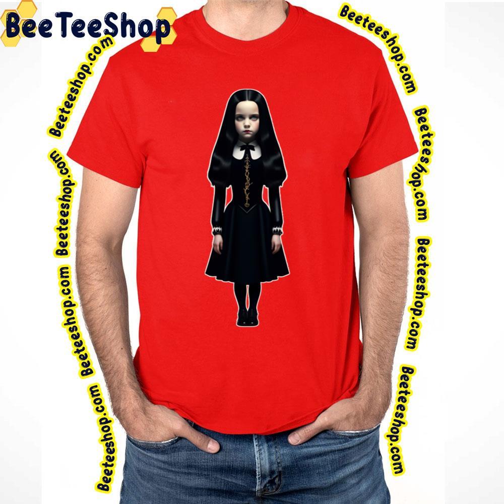 Doll Addams Wednesday Halloween Unisex T-Shirt