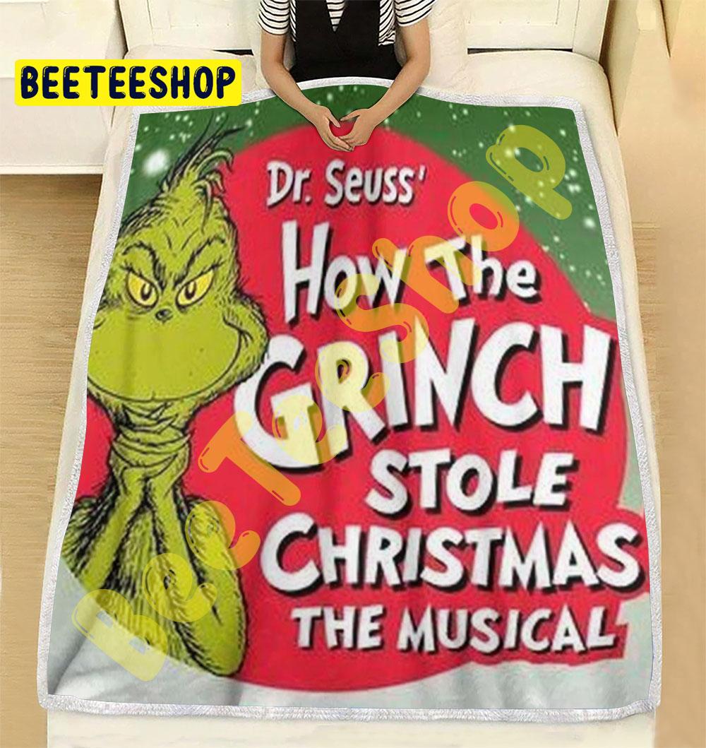 Dr Seuss’ How The Grinch Stole Christmas 05 Trending Blanket