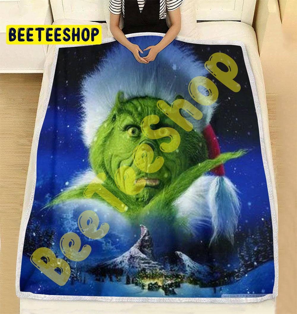 Dr Seuss’ How The Grinch Stole Christmas 08 Trending Blanket