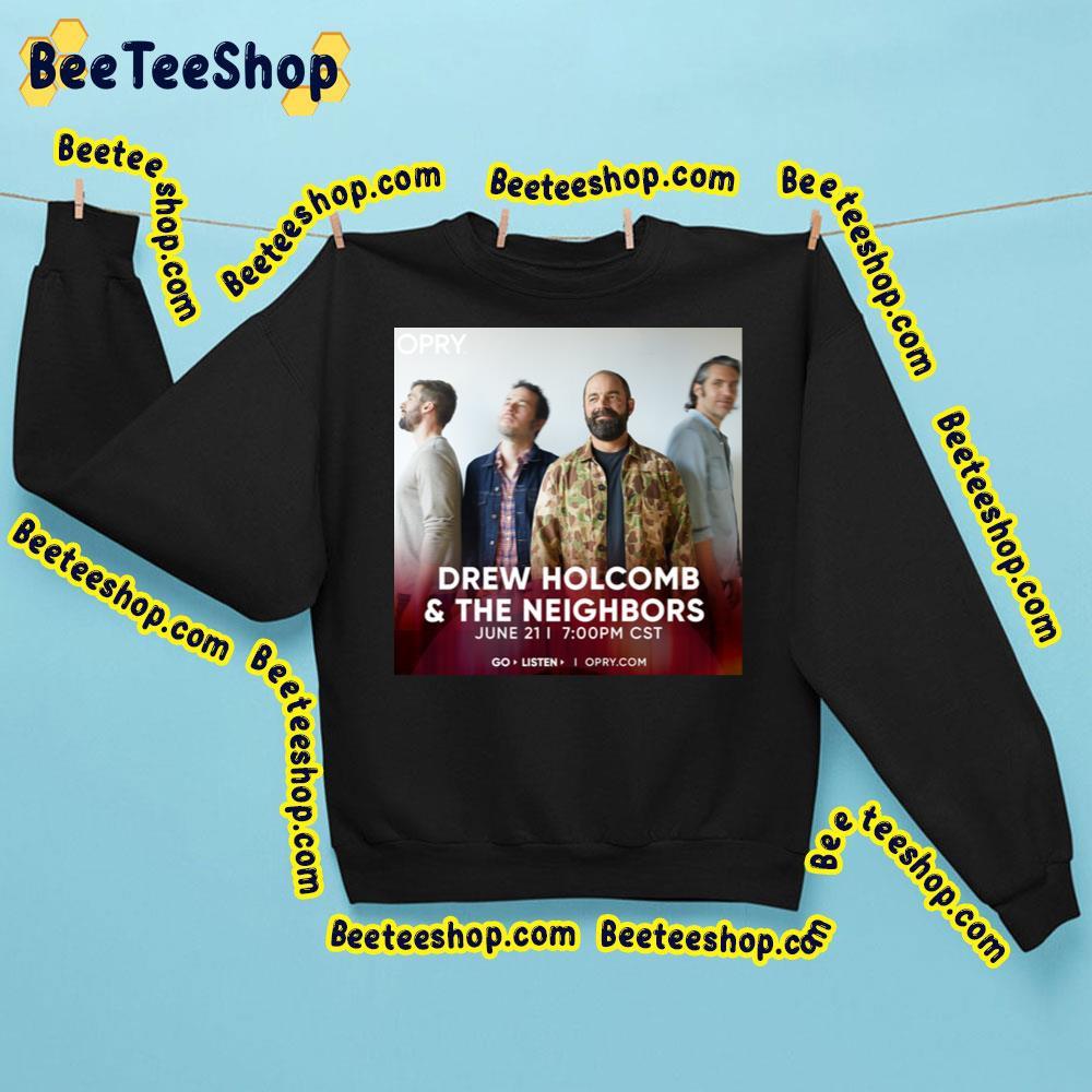 Drew Holcomb And The Neighbors Tour 21 June 2023 Beeteeshop Trending Unisex Sweatshirt