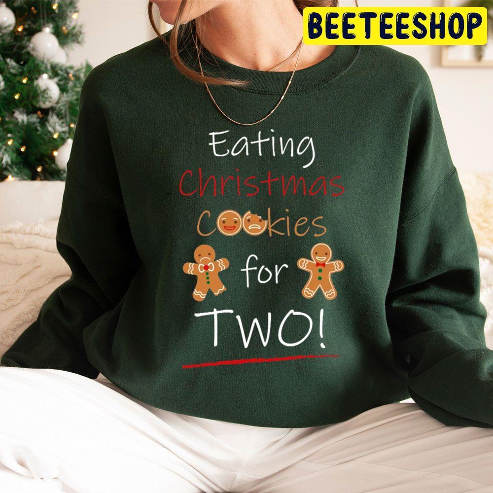 Eating Christmas Cookies For Two Beeteeshop Trending Unisex Sweatshirt