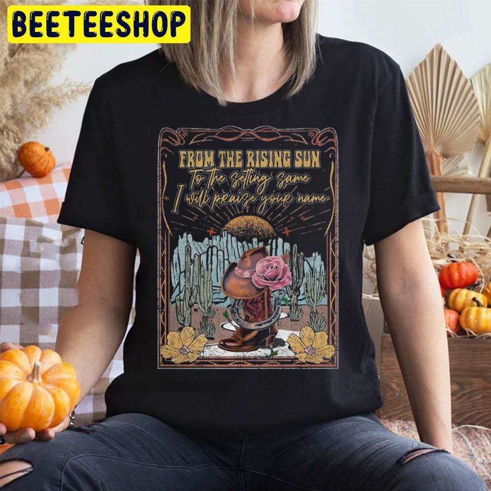 From The Rising Sun To The Setting Same Rose The Hat Halloween Beeteeshop Unisex T-Shirt