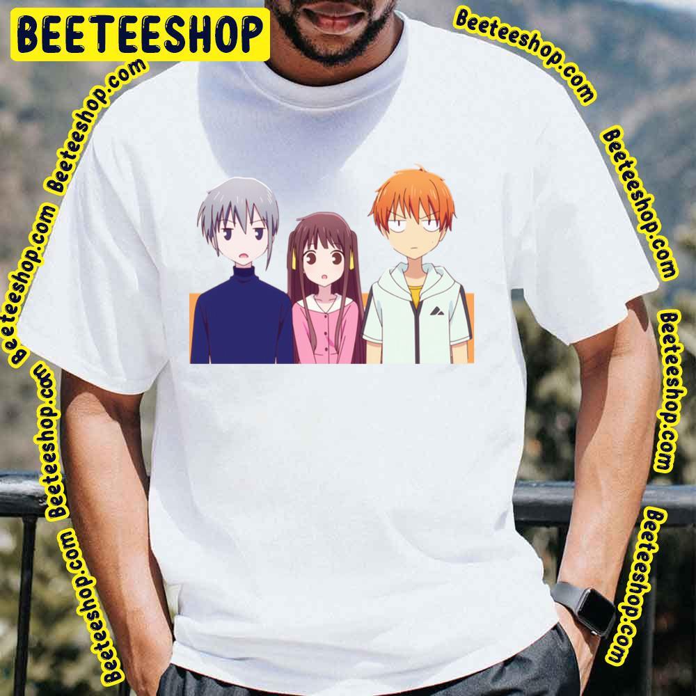 Funny Expressions Kyo Sohma Fruits Basket Anime Manga Unisex T-Shirt