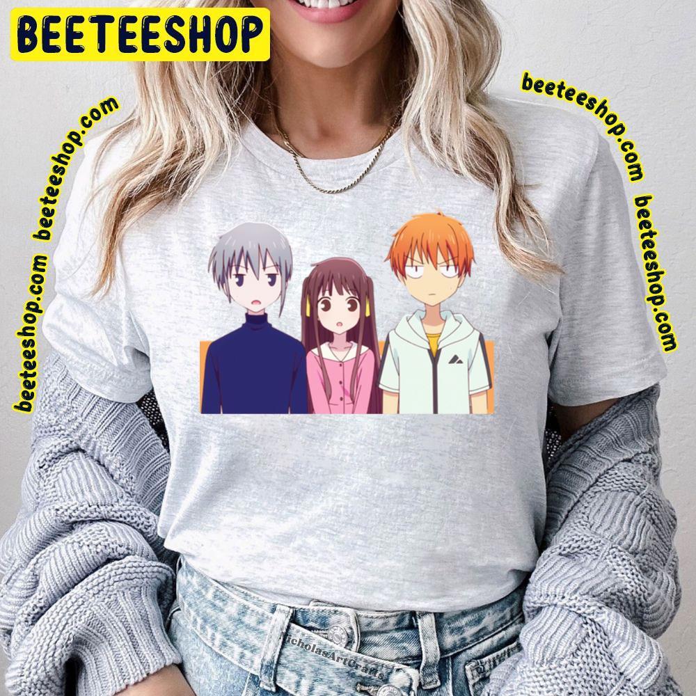 Funny Expressions Kyo Sohma Fruits Basket Anime Manga Unisex T-Shirt
