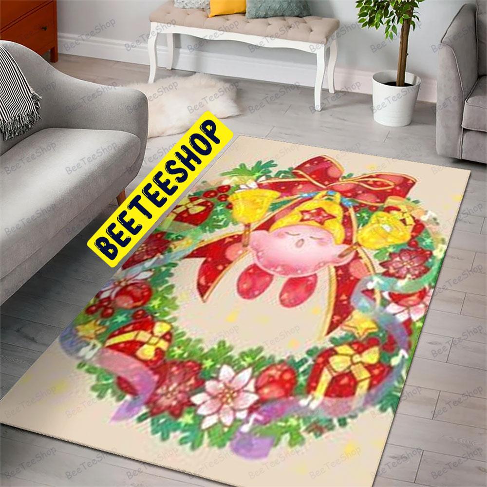 Funny Kirby Christmas 07 Trending Rug Rectangle