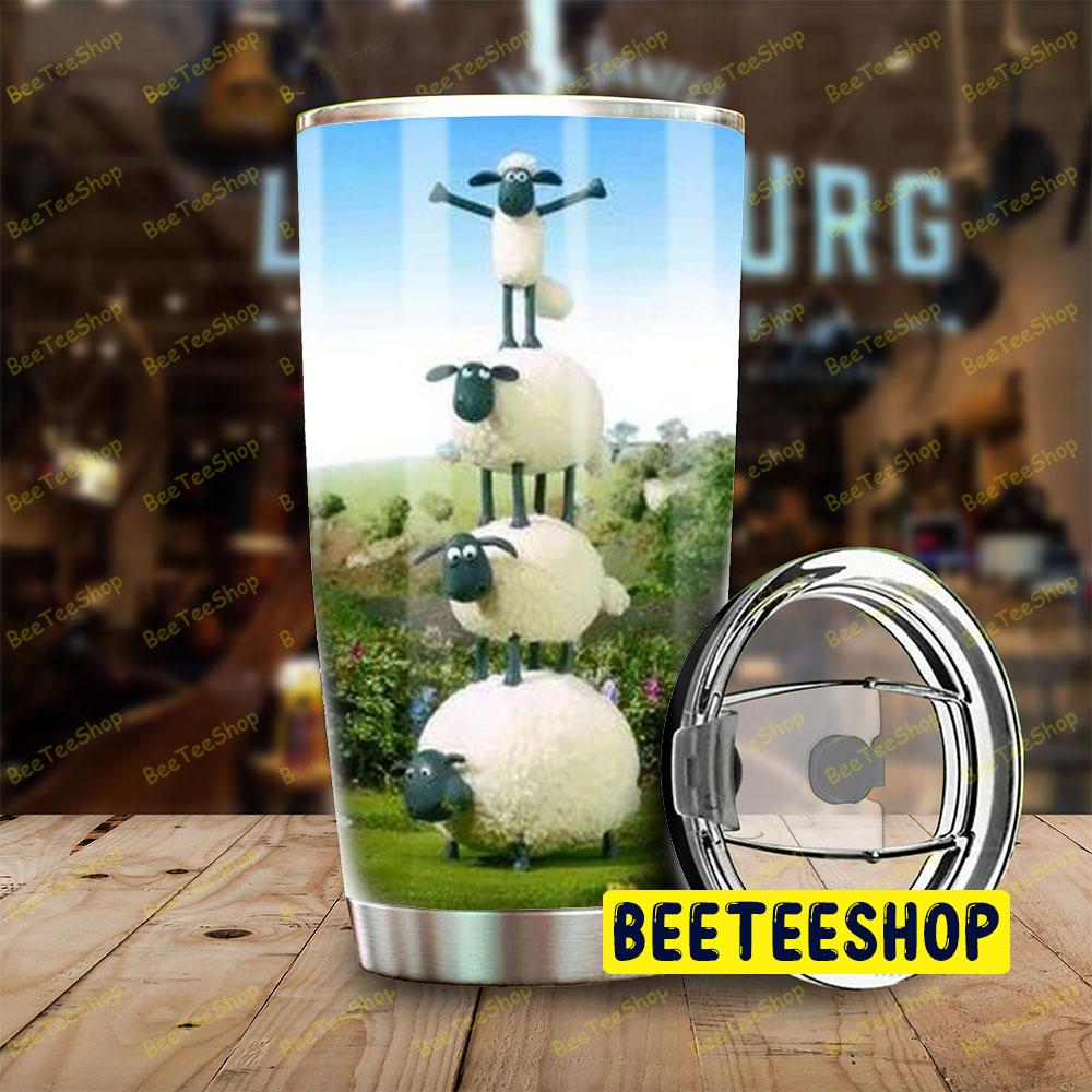 Funny Shaun The Sheep The Flight Before Christmas 09 Trending Tumbler