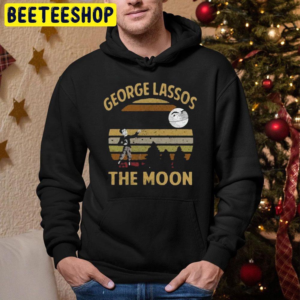 George Bailey George Lassos The Moon It’s A Wonderful Life Christmas Beeteeshop Trending Unisex Hoodie