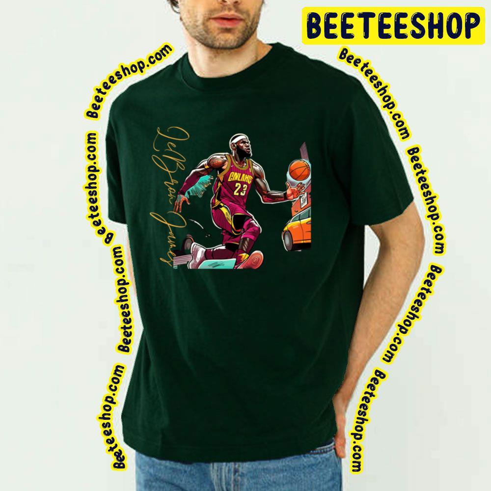 Goat Victor Illustration Lebron James Basketball Unisex T-Shirt