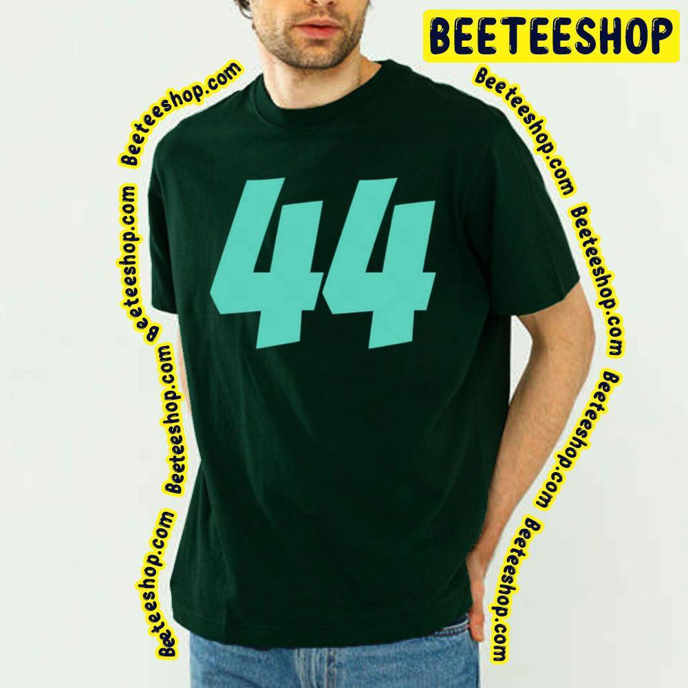 Green 44 Driver Number Lewis Hamilton Unisex T-Shirt