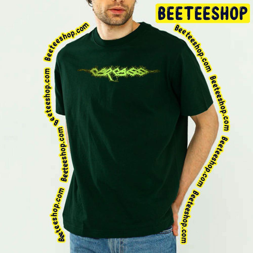 Green Logo Carcass Band Unisex T-Shirt