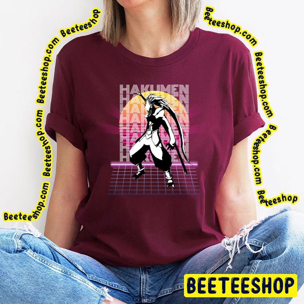 Hakumen Retro 80s Blazblue Unisex T-Shirt