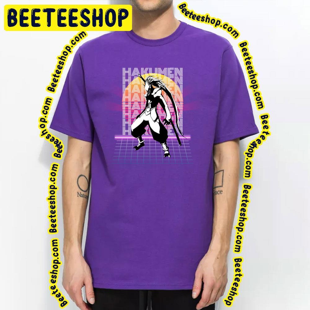 Hakumen Retro 80s Blazblue Unisex T-Shirt