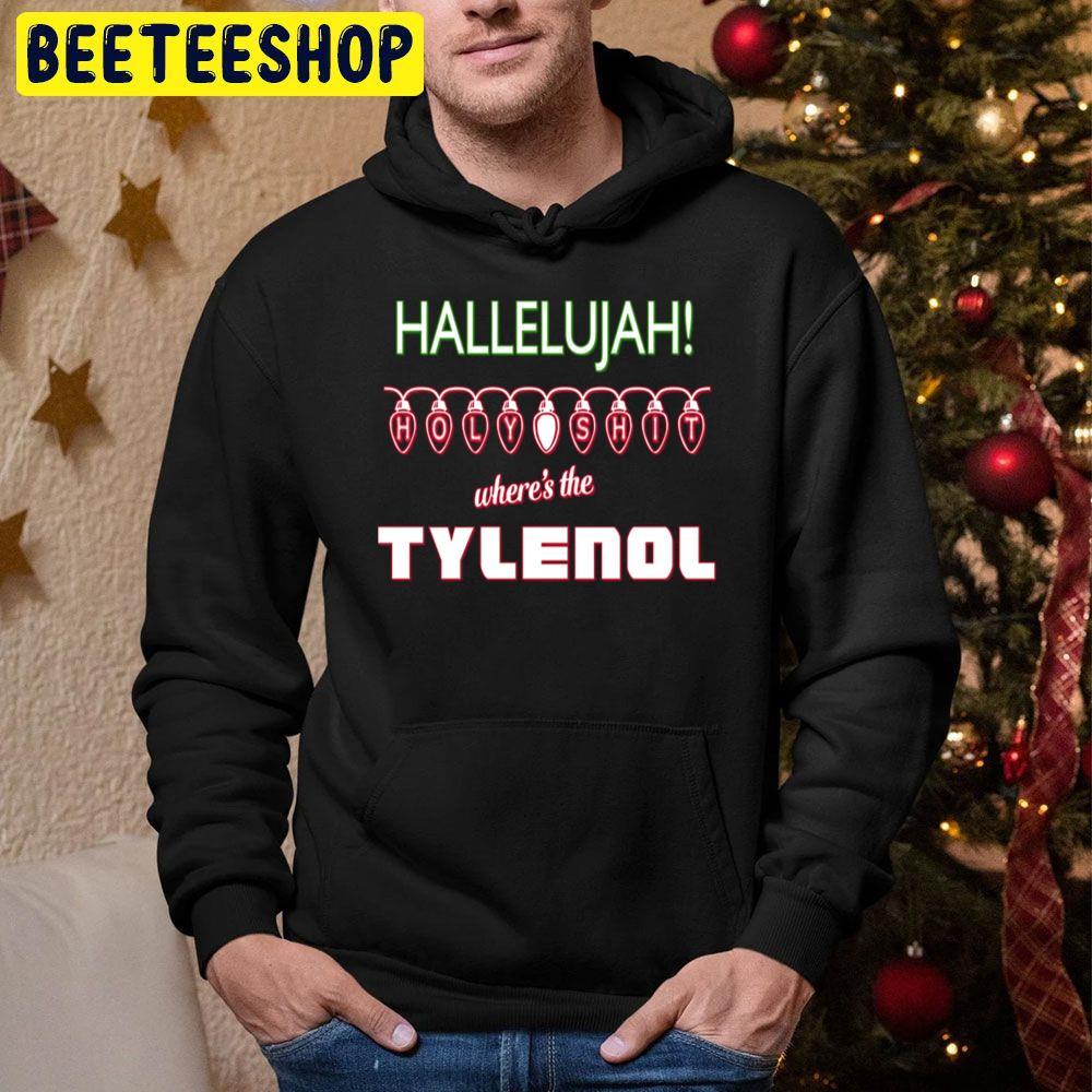 Hallelujah Holyshit National Lampoon’s Christmas Vacation Beeteeshop Trending Unisex Hoodie