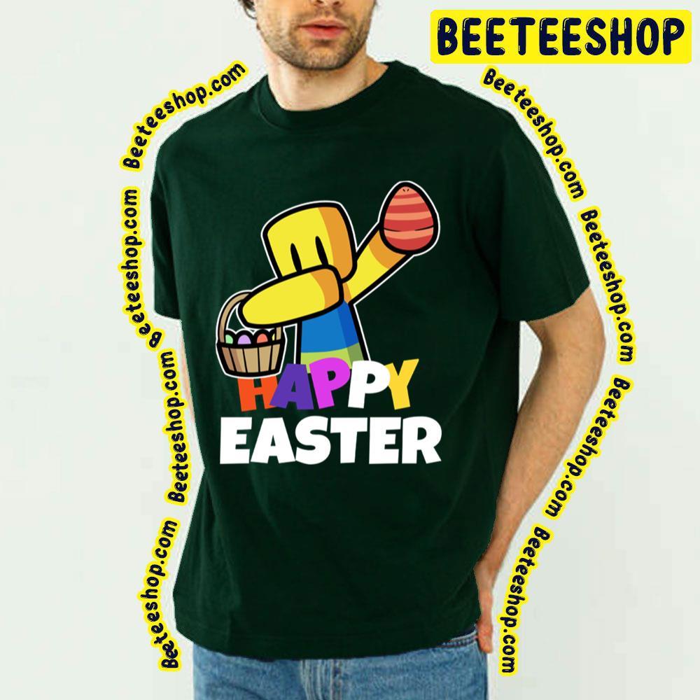 Happy Easter Dabbing Gaming Roblox Unisex T-Shirt