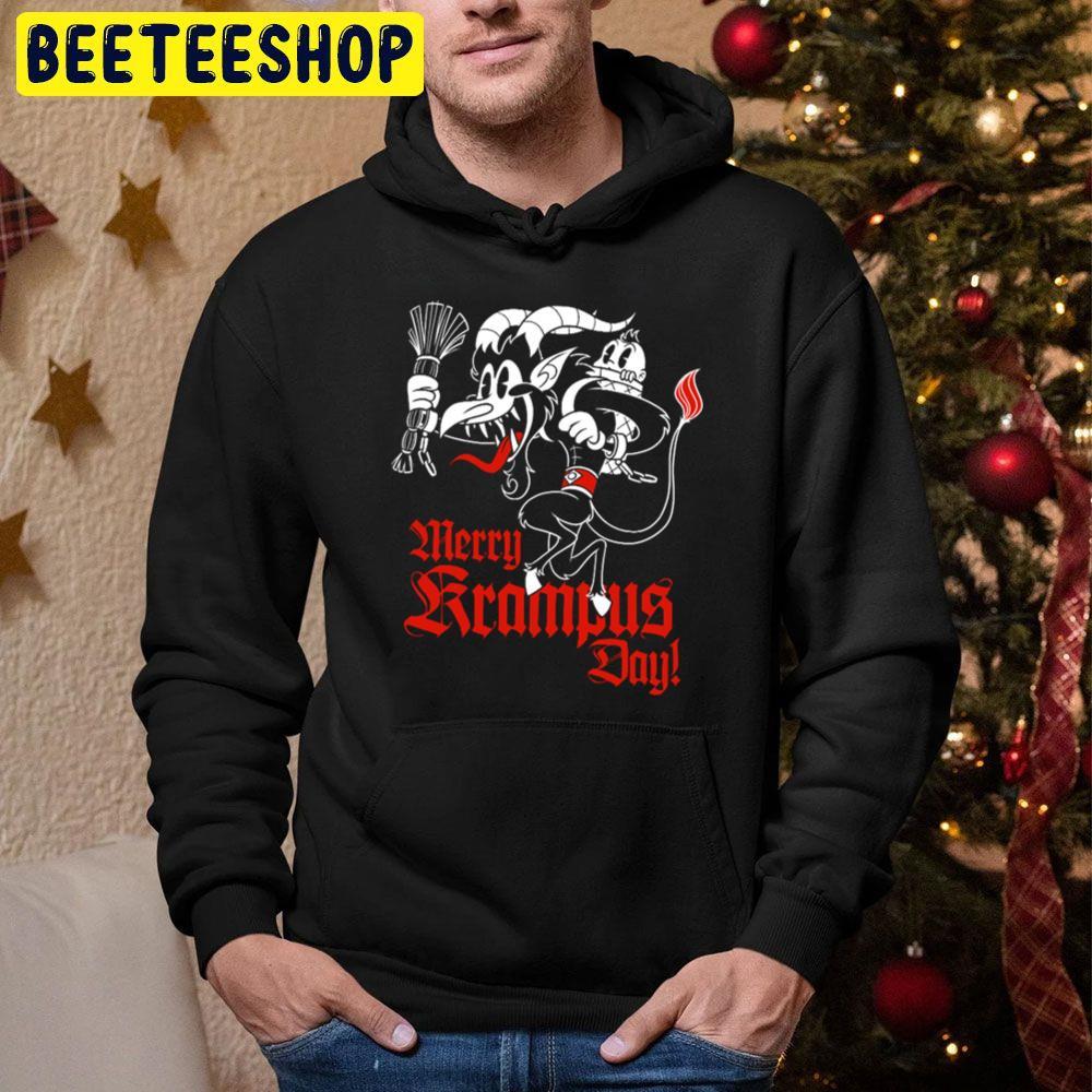 Happy Krampus Christmas Beeteeshop Trending Unisex Hoodie