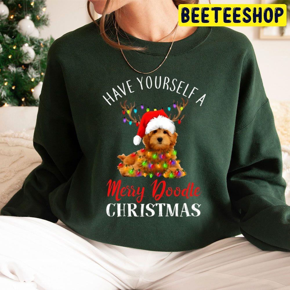 Have Yourself A Merry Doodle Christmas Beeteeshop Trending Unisex Sweatshirt