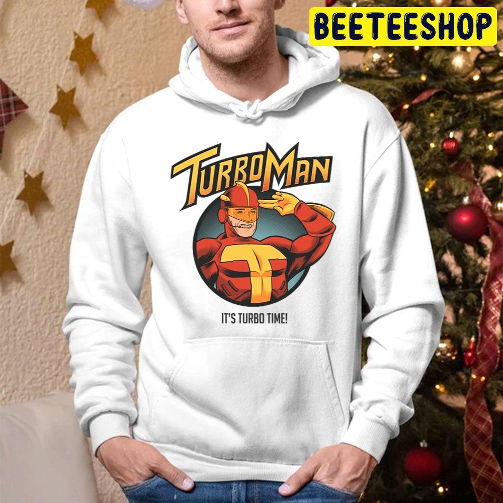 Hero Turboman Jingle All The Way Christmas Beeteeshop Trending Unisex Hoodie