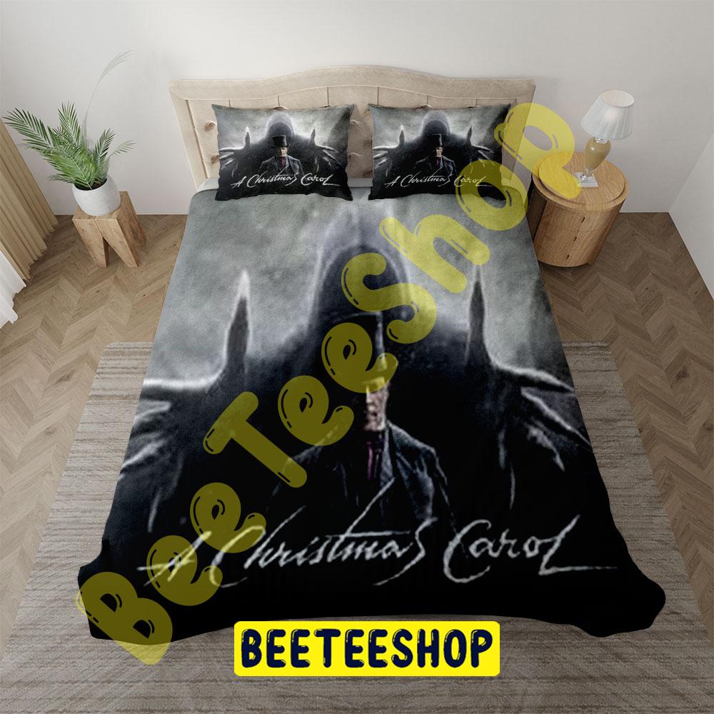 Horror Dark Scrooge A Christmas Carol Trending Bedding Set