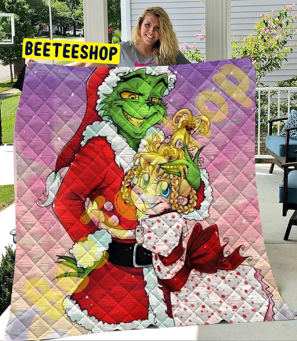 Hug Grinch Trending Quilt