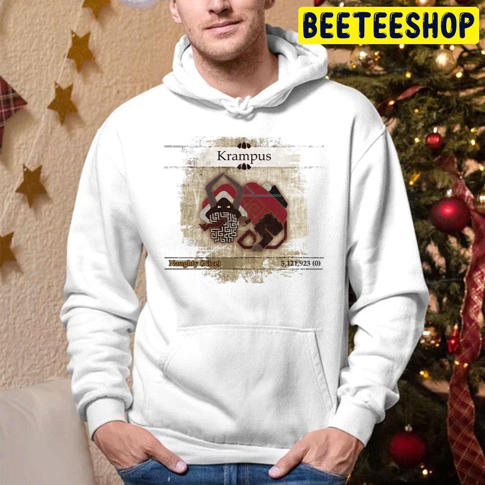 Hunter Krampus Christmas Beeteeshop Trending Unisex Hoodie