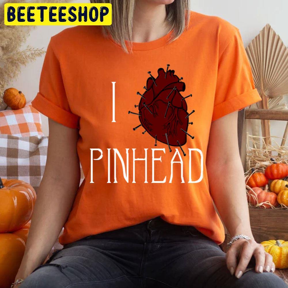 I Love Pinhead Heart And Nails Hellraiser Halloween Beeteeshop Trending Unisex T-Shirt