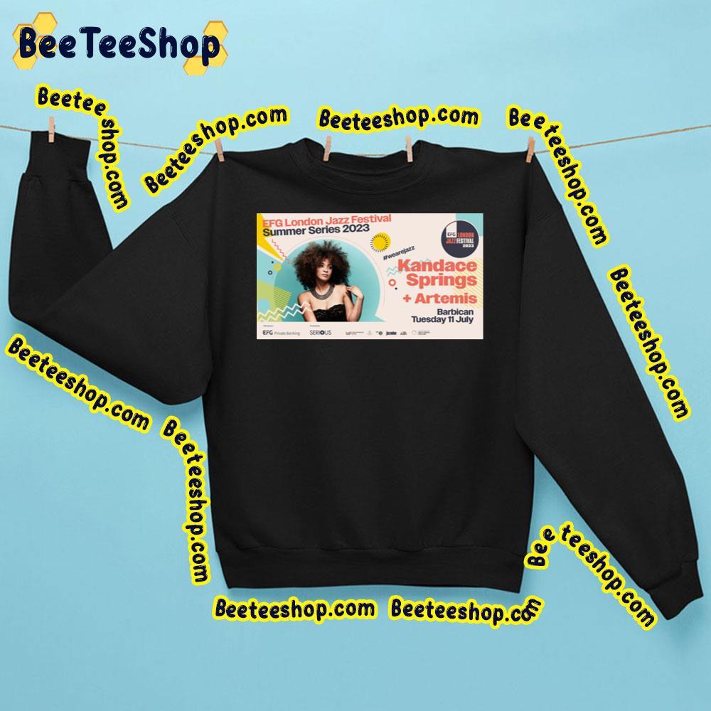 Kandace Springs Summer Series 2023 Beeteeshop Trending Unisex Sweatshirt