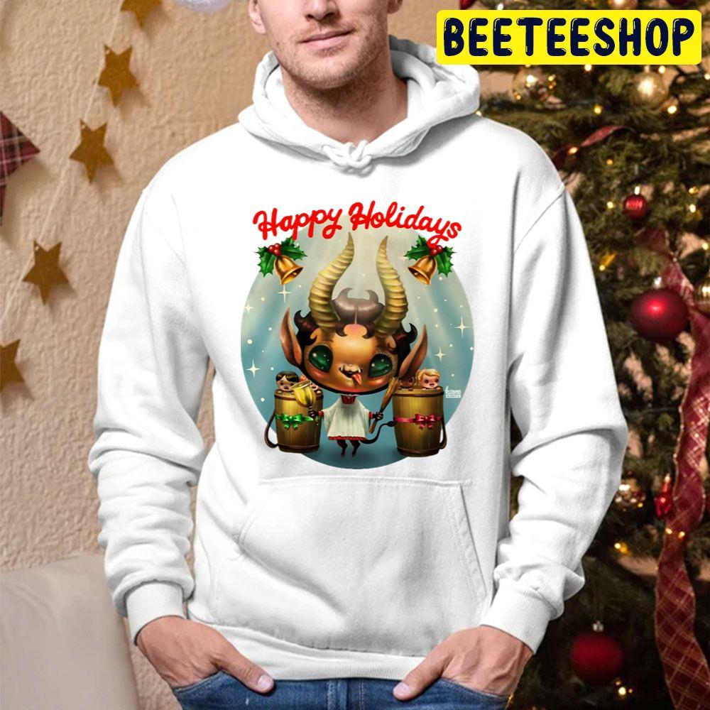 Kawaii Krampus Christmas Beeteeshop Trending Unisex Hoodie