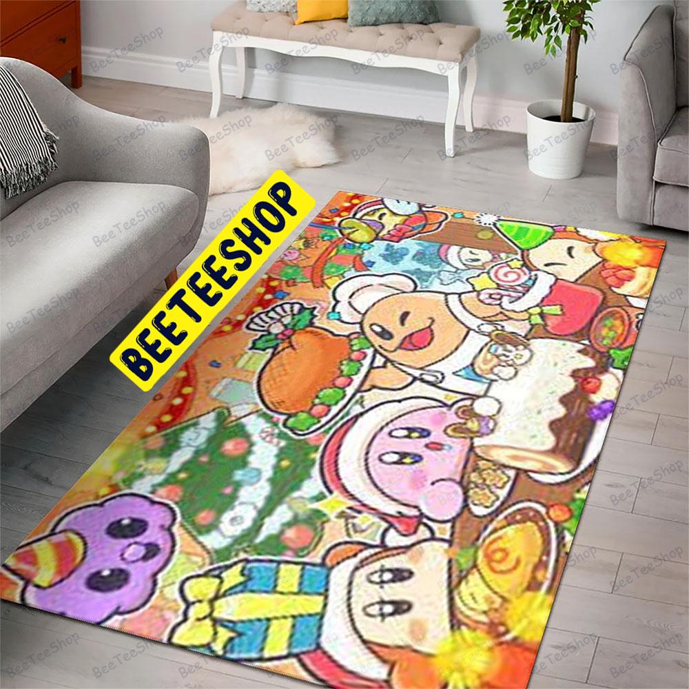 Kirby Christmas 02 Trending Rug Rectangle