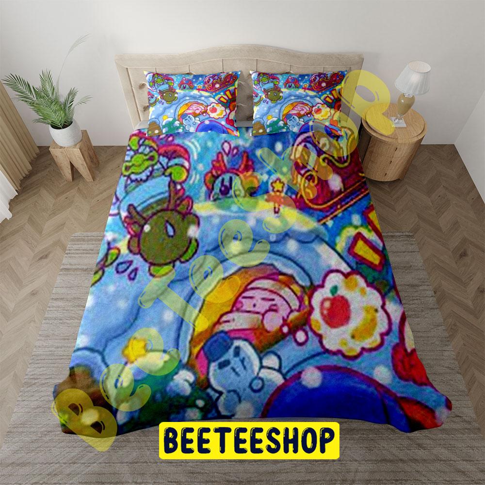 Kirby Christmas 03 Trending Bedding Set