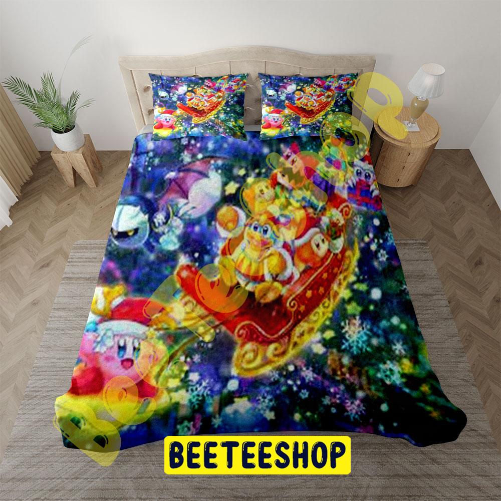 Kirby Christmas 07 Trending Bedding Set