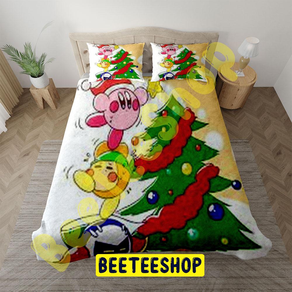 Kirby Christmas 12 Trending Bedding Set