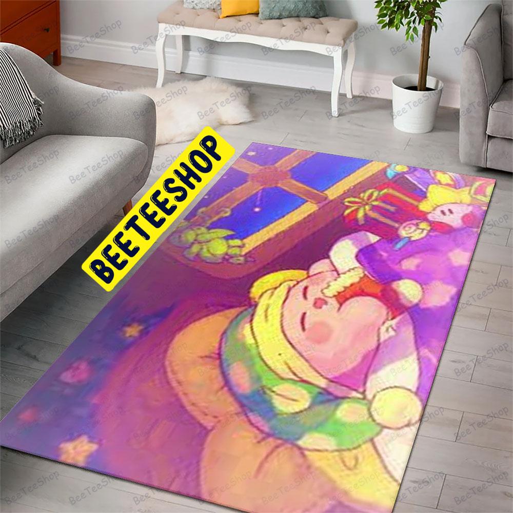 Kirby Christmas 14 Trending Rug Rectangle