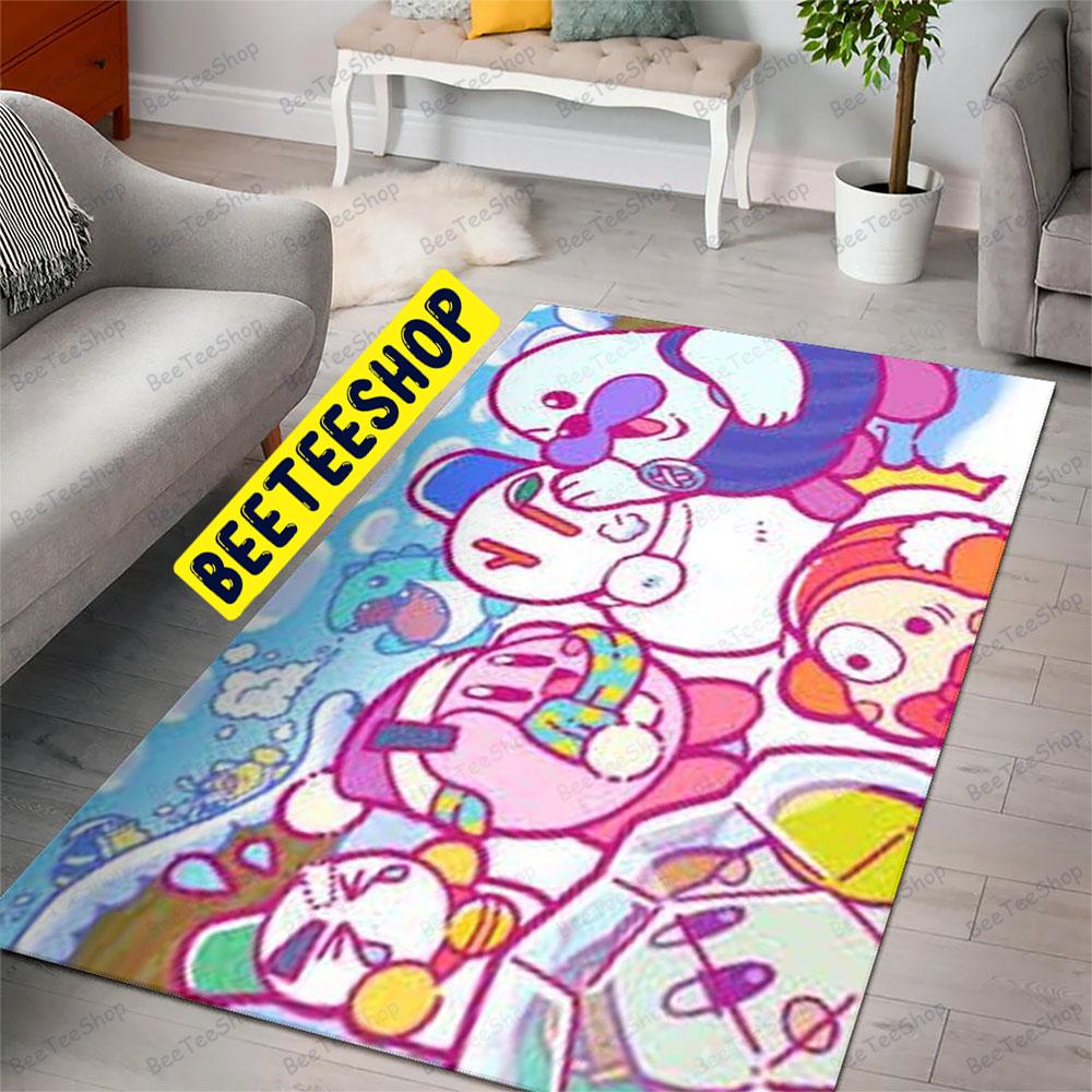 Kirby Christmas 15 Trending Rug Rectangle