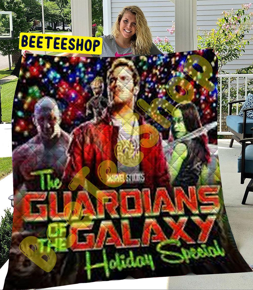 Light Color The Guardians Of The Galaxy Holiday Special Trending Quilt