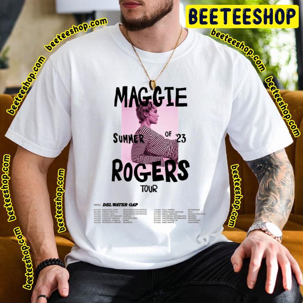 Maggie Rogers Summer Tour June 2023 Del Water Gap Beeteeshop Trending Unisex T-Shirt