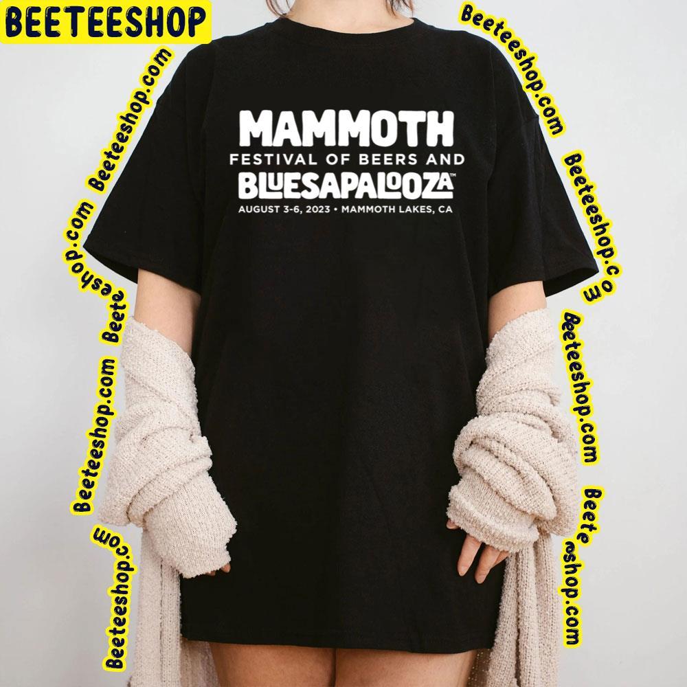 Mammoth Festival Of Brews And Bluesapalooza 2023 Logo Beeteeshop Trending Unisex T-Shirt