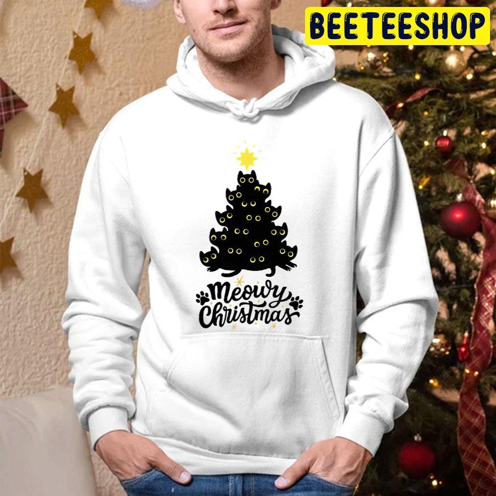 Meowy Christmas Beeteeshop Trending Unisex Hoodie