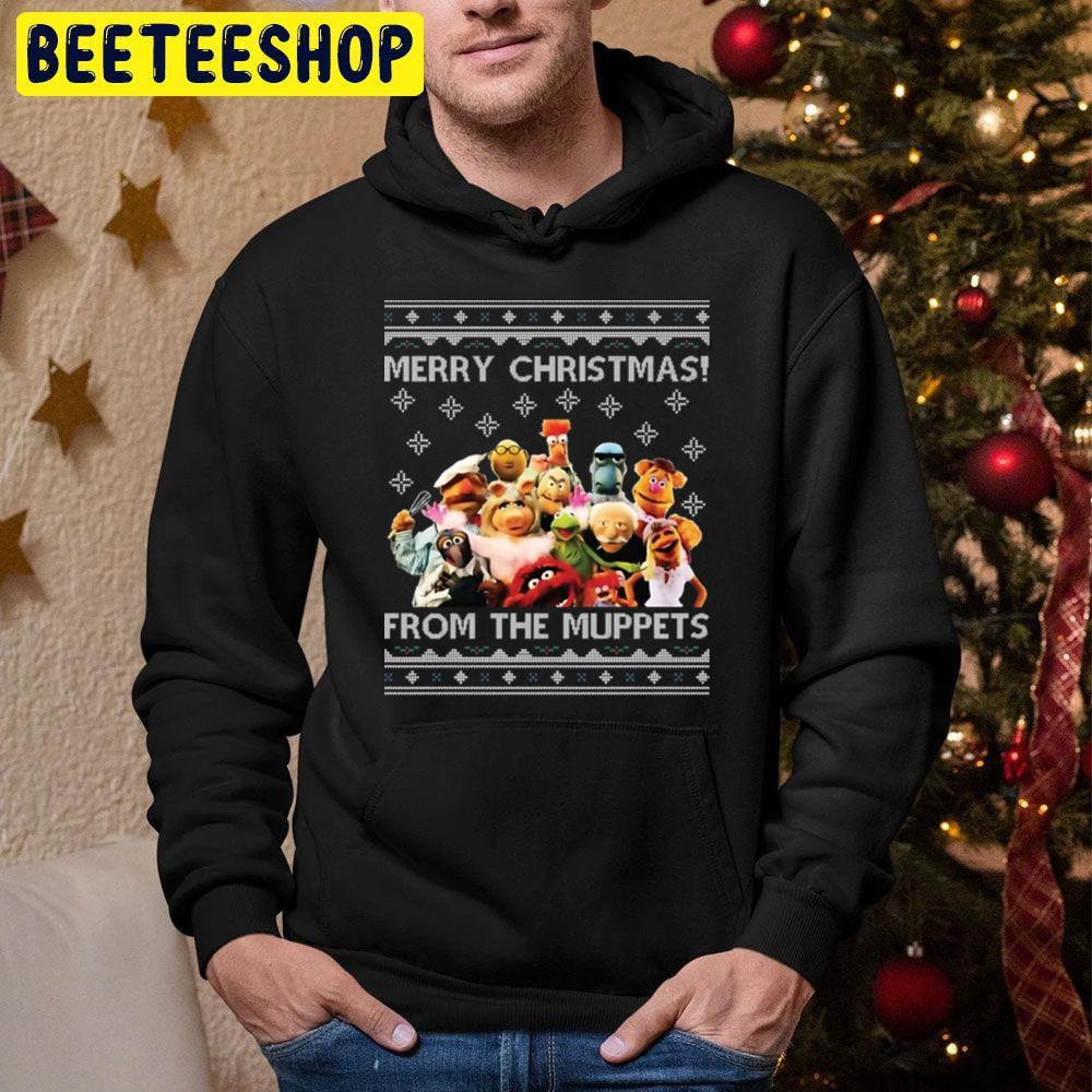 Merry Christmas A Muppets Christmas Letters To Santa Beeteeshop Trending Unisex Hoodie