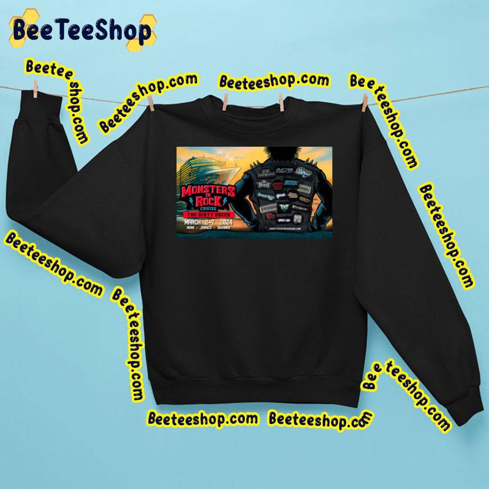 Monsters Of Rock Cruise 2024 March Beeteeshop Trending Unisex Sweatshirt