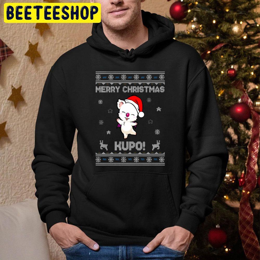 Moogle Merry Christmas Kupo Beeteeshop Trending Unisex Hoodie