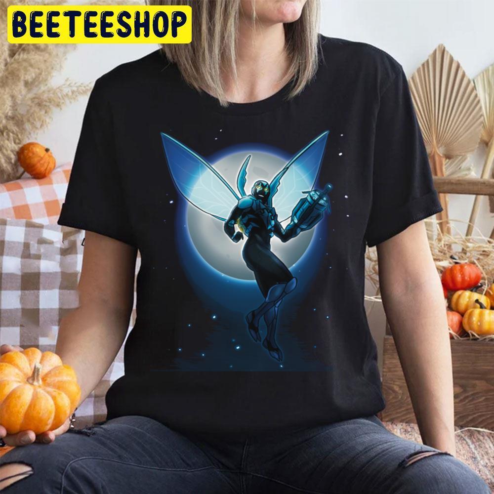 Moon Blue Beetle Beeteeshop Trending Unisex T-Shirt