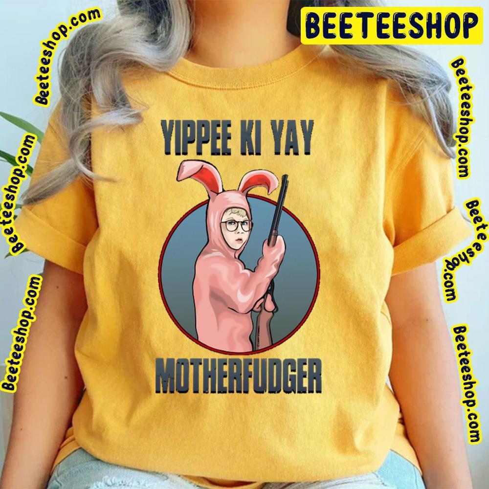 Motherfudger Bunny Version A Christmas Story Christmas Unisex T-Shirt