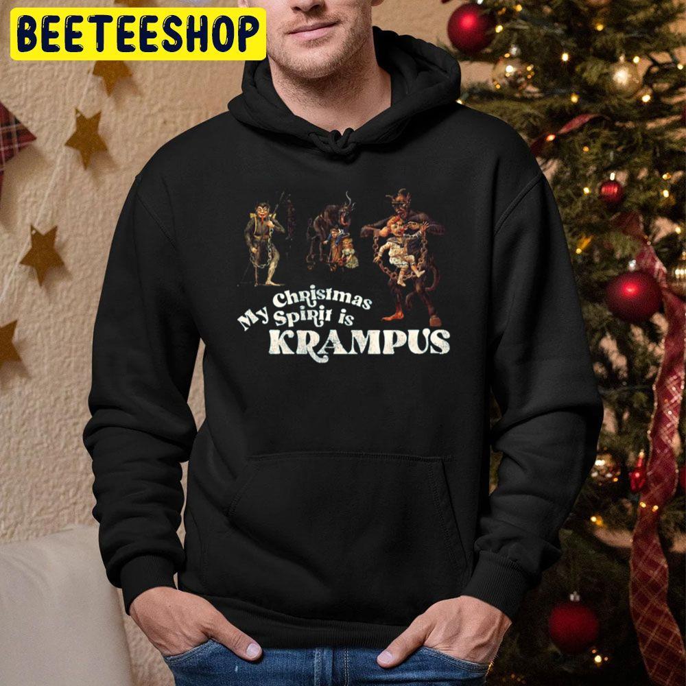 My Christmas Spirit Is Krampus Beeteeshop Trending Unisex Hoodie