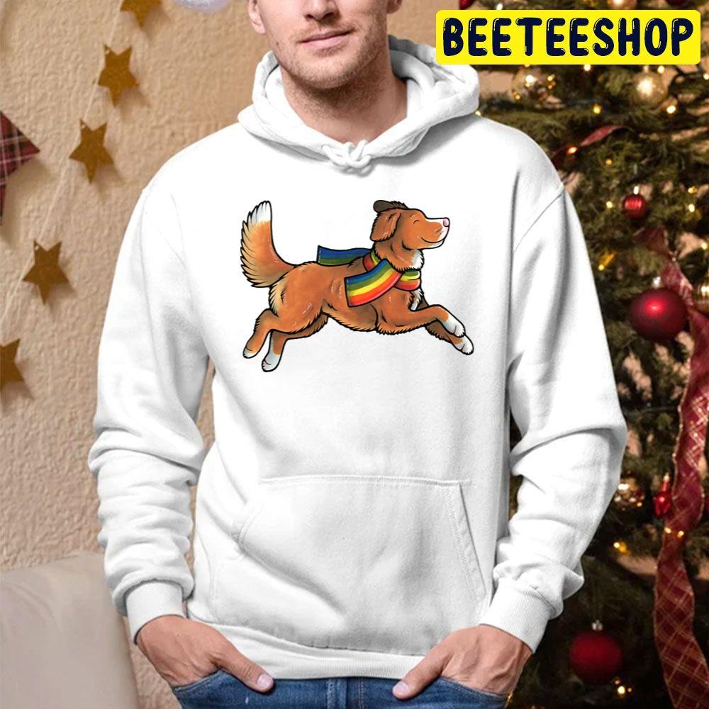 Nova Scotia Duck Tolling Retriever Christmas Beeteeshop Trending Unisex Hoodie