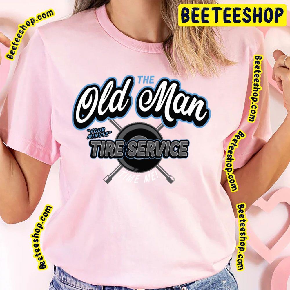 Old Man Tire Service A Gingerbread Christmas Unisex T-Shirt