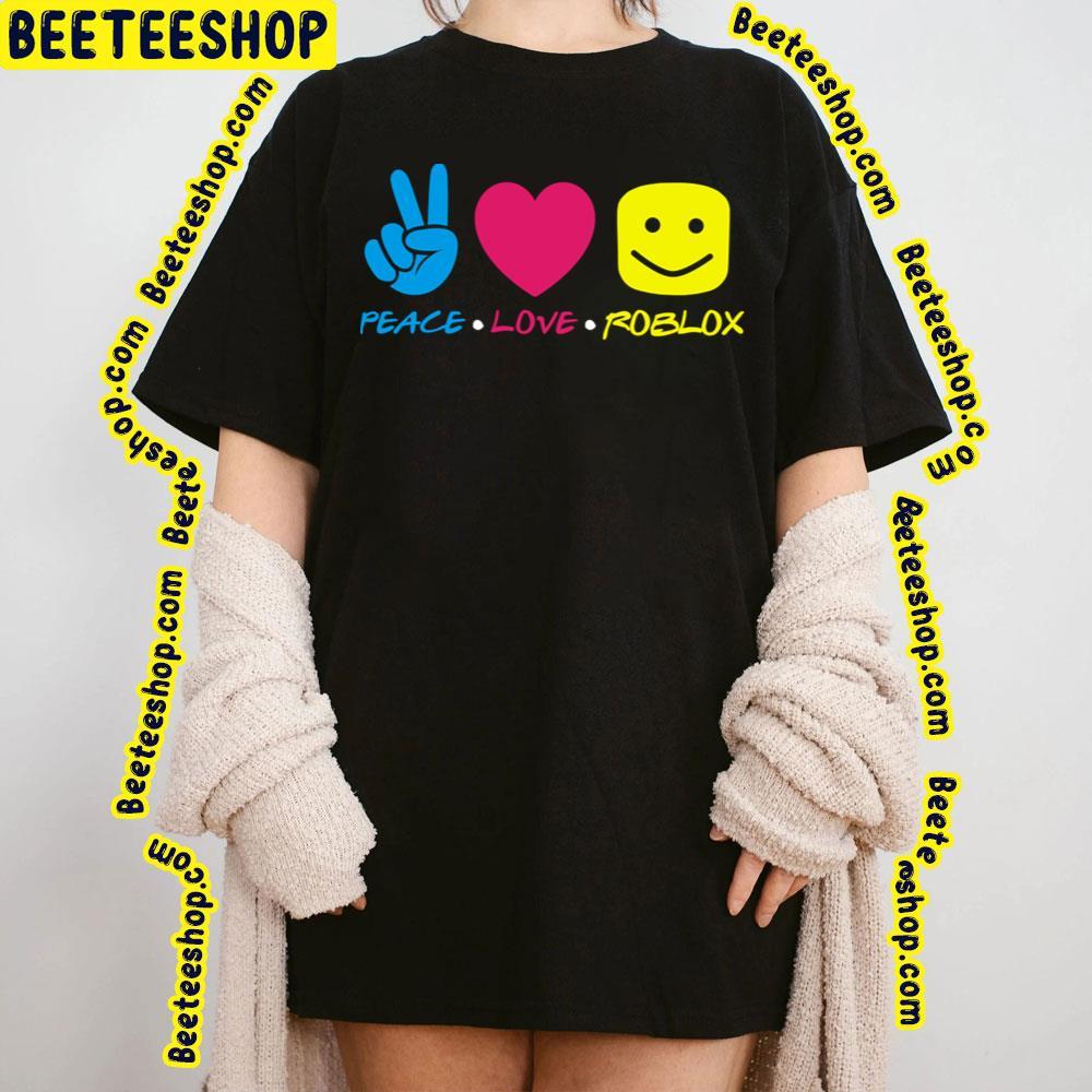 Peace And Love Roblox Unisex T-Shirt