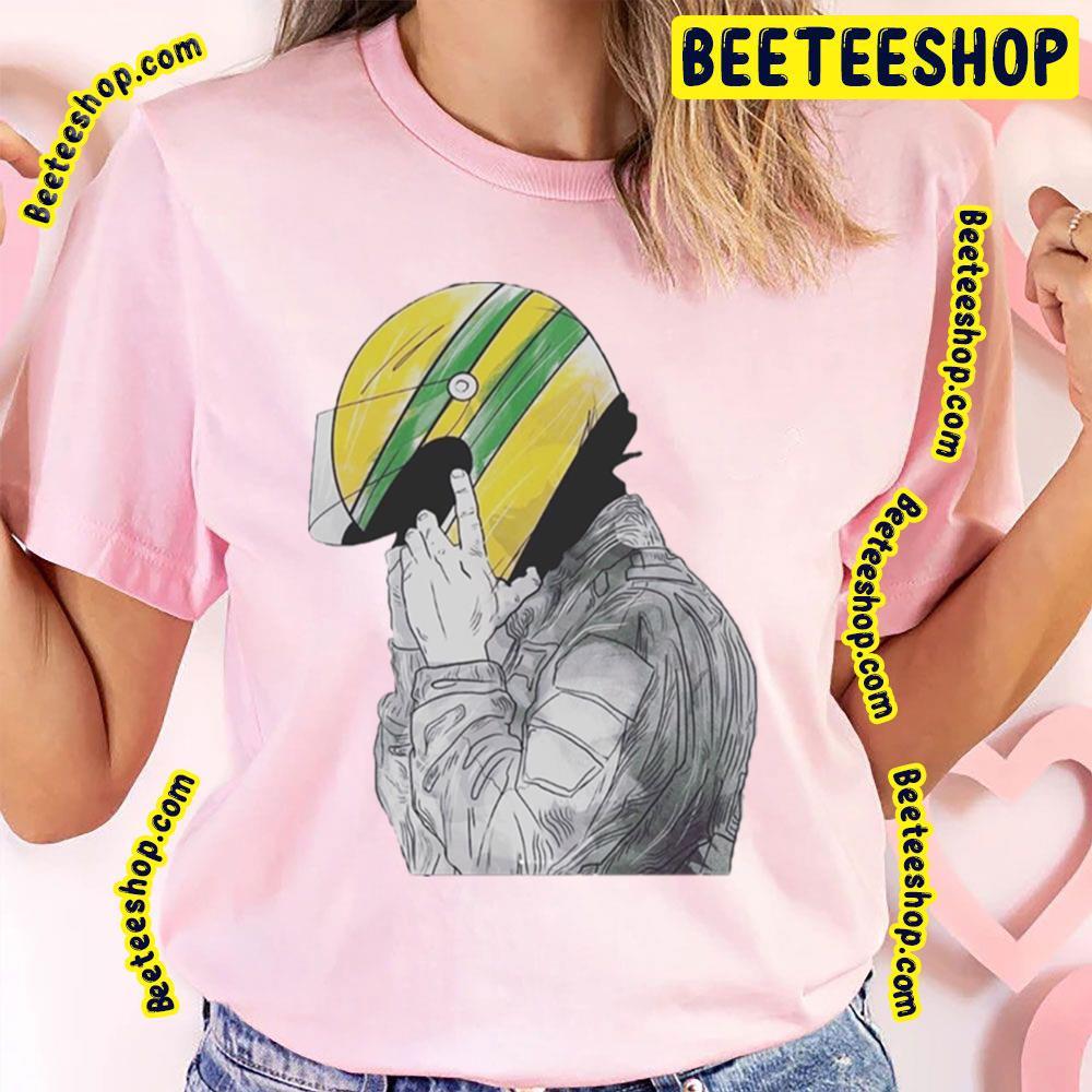 Pencil Art Ayrton Senna Unisex T-Shirt