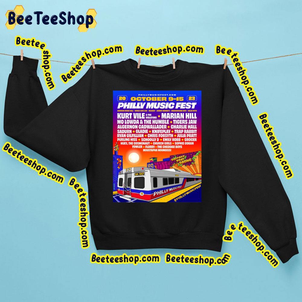 Philly Music Fest 2023 Beeteeshop Trending Unisex Sweatshirt