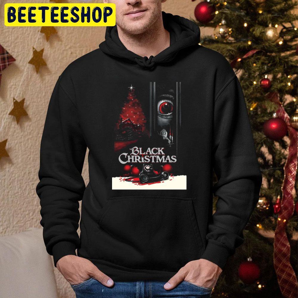 Phone Christmas Black Christmas Beeteeshop Trending Unisex Hoodie