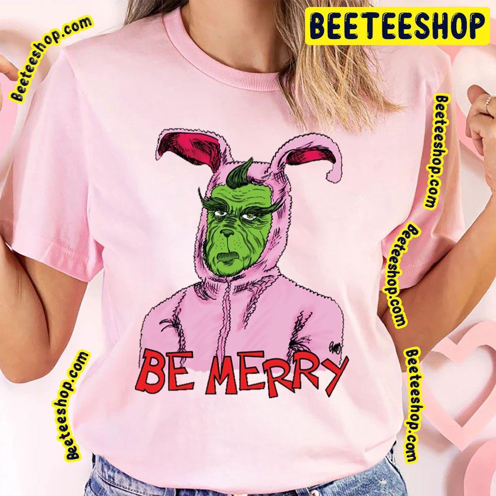 Pink Merry Nightmare A Christmas Story Christmas Unisex T-Shirt